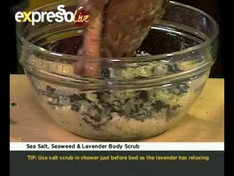 Craft: Sea Salt, Seaweed & Lavender Body Scrub (05.07.0212)