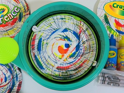 Crayola Spin Art Maker Playset | DIY Make Your Own Swirly Spin Art Play Kit!