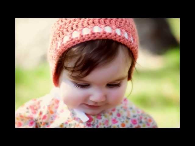 Crochet Baby Bonnet Pattern *Spring Bonnet*