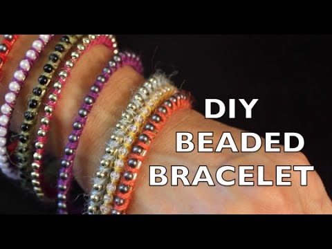 DIY Bracelet | How To Make A Beaded Bracelet
