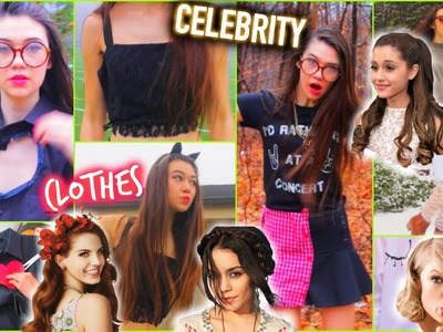 DIY Clothes: CELEBRITY Inspired (No Sew Ideas)