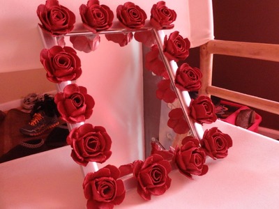 DIY Decor: Recycled Egg Carton into Roses.Flowers