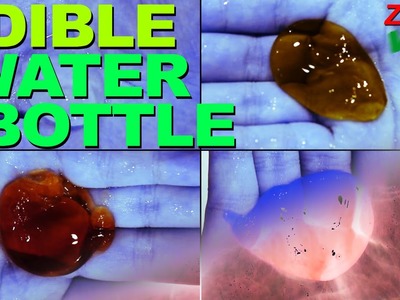 DIY Edible Water Bottles and Glowing Water easy How to Make Tutorial