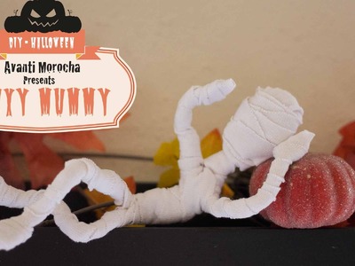DIY Flexy Mummy. Momia flexible -  Halloween Decoration. Decoration