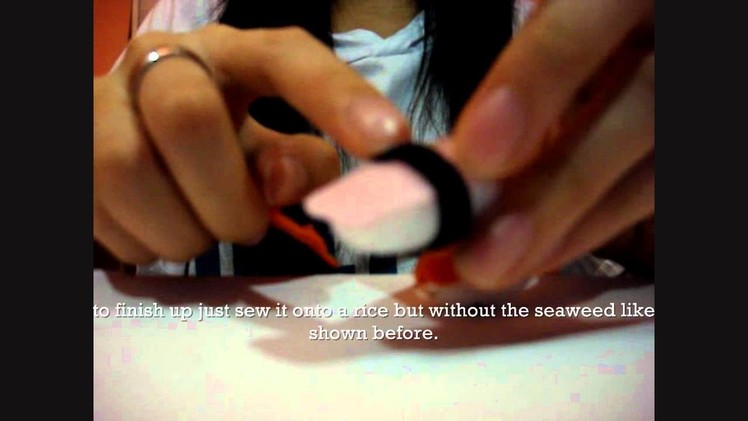 DIY- How to make Cute Sushi Keychains Phonechains