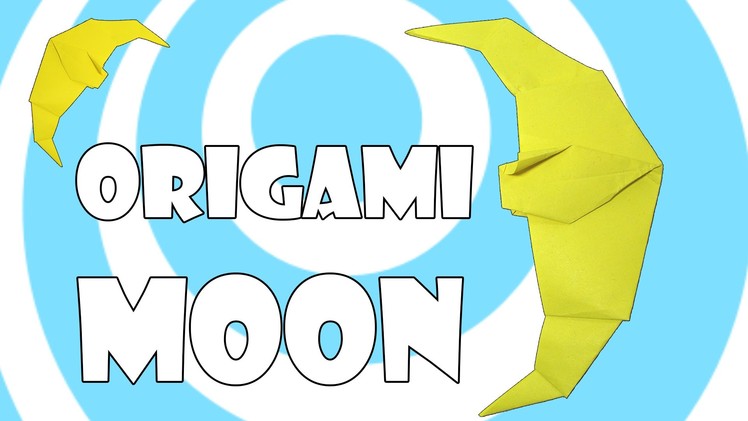 DIY: Simple Origami Moon Tutorial
