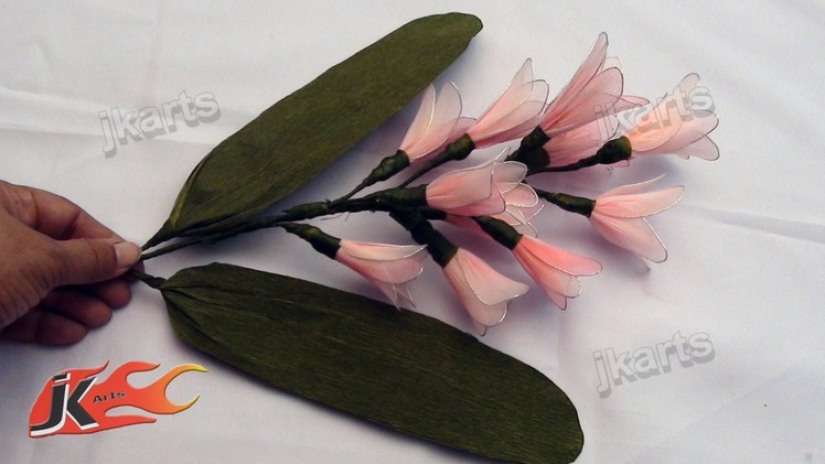 DIY Stocking Flower Bouquet  Hyacinth - JK Arts 113