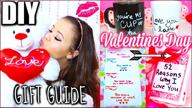 DIY Valentines Day Gift Guide! For Friends,Family, Boyfriend,etc! | Krazyrayray