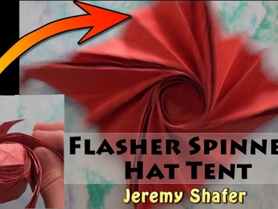Easy Flasher Spinner Hat Tent Tutorial