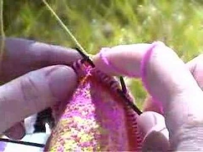 Fair Isle Knitting on double pointed needles