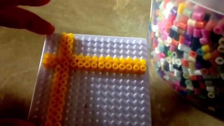 Flag perler beads