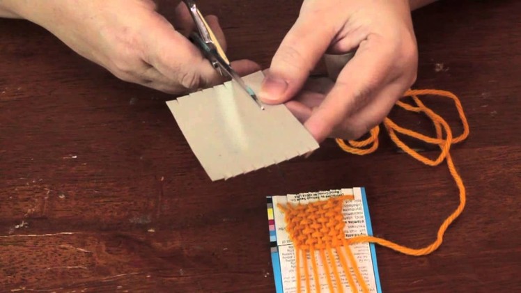 Homemade Cardboard Loom : Jewelry & Other Cool Crafts