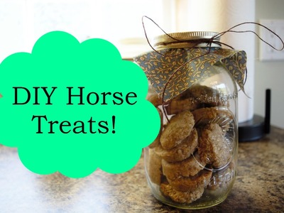 Horse Talk Tuesdays. DIY Horse Treats!
