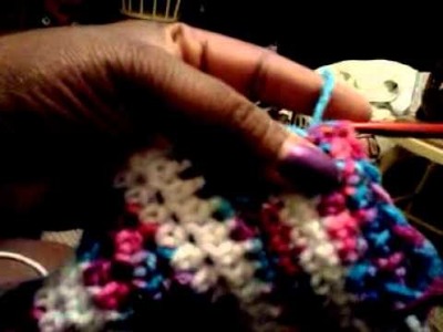 How to crochet adult socks part 8.9