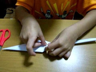 How to fold a Paper Kunai