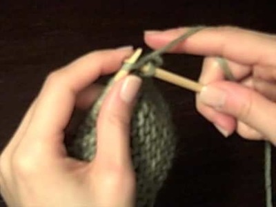 How to Knit for Beginners: Binding Off