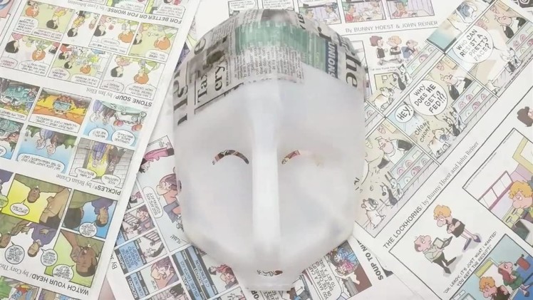 How to Make a Papier-Mache Mask