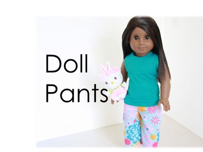 How to Make Doll Pants : Elastic Waist