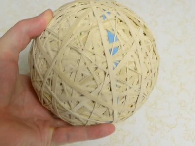 How to Make or Start a Rubber Band Ball