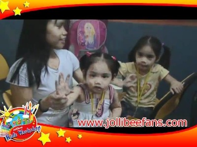 Jollibee Kids Workshop Arts and Craft Newspaper Beads