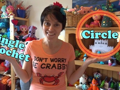 Learn To Crochet - The Basics! Single Crochet into a Cinch Circle!
