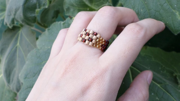 Make a Simple Woven Bead Ring - DIY Style - Guidecentral