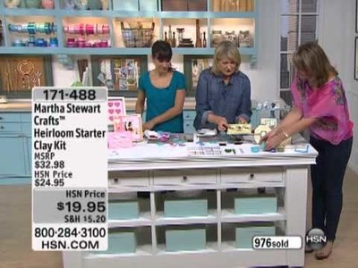 Martha Stewart Crafts Heirloom Starter Clay Kit