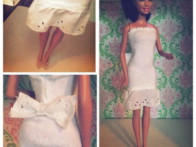 No Sew Project for beginners, Barbie Doll Dress