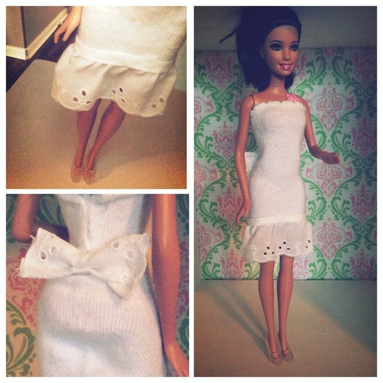 No Sew Project for beginners, Barbie Doll Dress