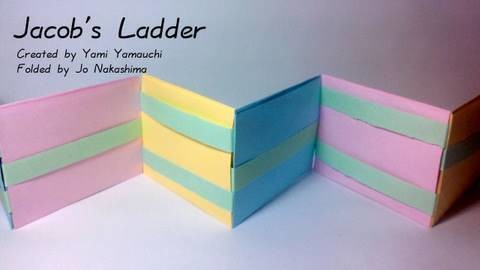 Origami Jacob's Ladder (Yami Yamauchi)