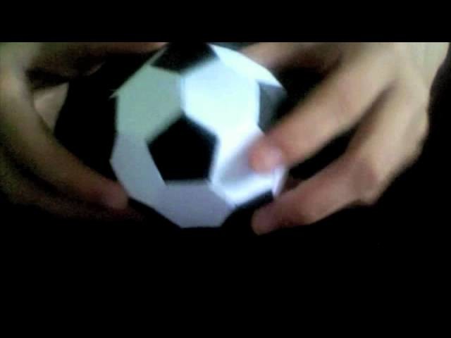 Origami Soccer Ball (Not a Tutorial)