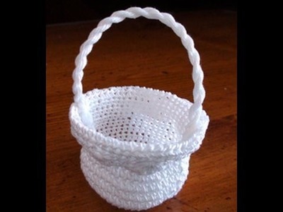 Thread Crochet Basket Crochet Geek