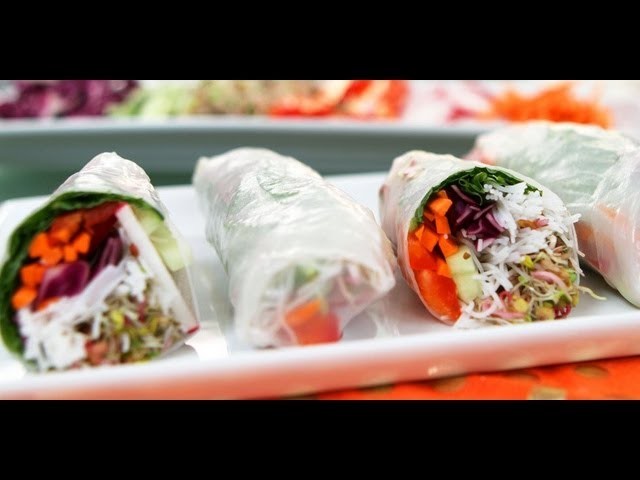Vegetarian Spring Roll Recipe | No-Cook Recipe | Food How To