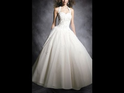 Wedding Dresses: White Tulle Beading Ball Gown Wedding Dress ( Style Code: 00904 ) $119