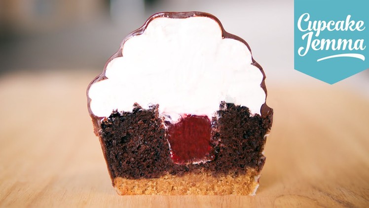 Chocolate Teacake High-Hat Cupcake Recipe | Cupcake Jemma