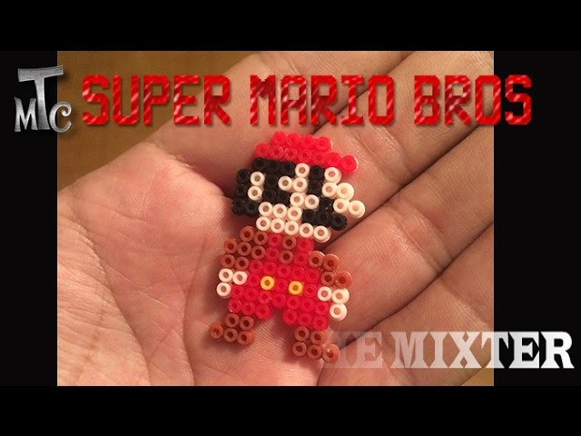 Cómo hacer llaveros de Mario Bros de Hama Beads | The Mixter Channel | Hama beads Mario