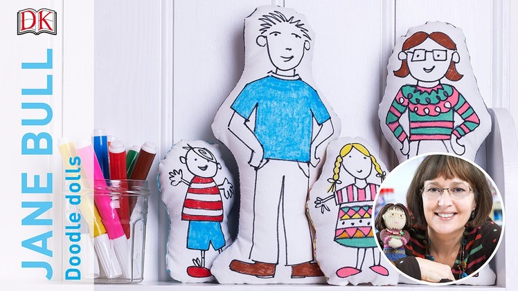 Craft with Jane Bull: How to make Doodle Dolls