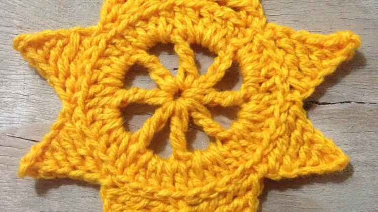 Crochet a Beautiful Sun Motif for the Summer - DIY  - Guidecentral