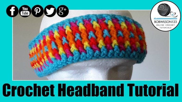 Crochet Cozy Headband Tutorial