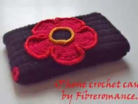 Crochet iPhone case by Fibreromance
