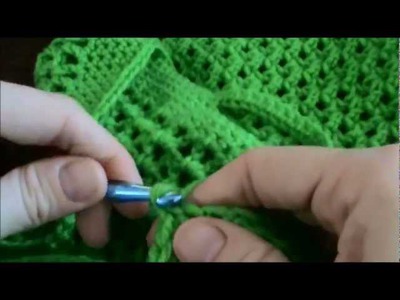 Crochet Tutorial Produce Tote Bag - Left Hand Version