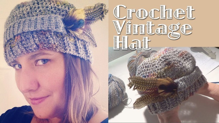 Crochet Vintage Cap - Free Pattern