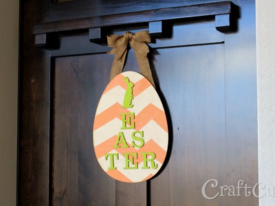 DIY Easter Door Hanger