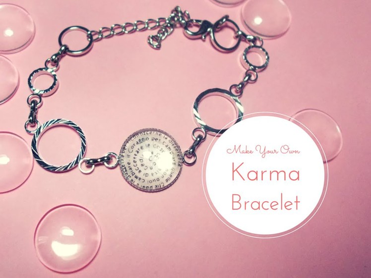 DIY Karma Bracelet ✸ Jewelry Making Tutorial ✸ (with PandaHall elements)