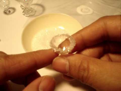 DIY Kawaii How to Make a Miniature Salted or Sugar Rimmed Glass