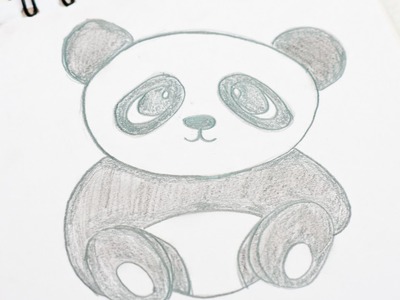 Easily Draw a Cute Cartoon Baby Panda - DIY  - Guidecentral