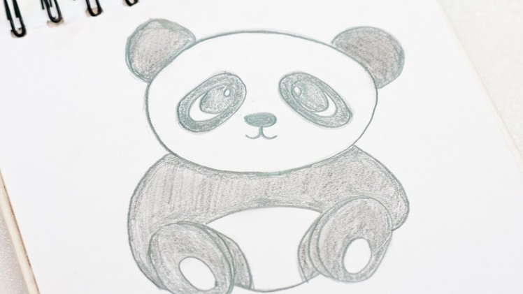 Easily Draw a Cute Cartoon Baby Panda - DIY  - Guidecentral