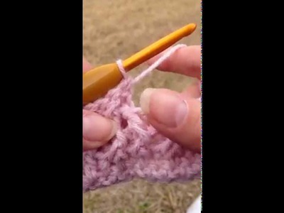 Front Post and Back Post Double Crochet Video Tutorial by ELK Studio