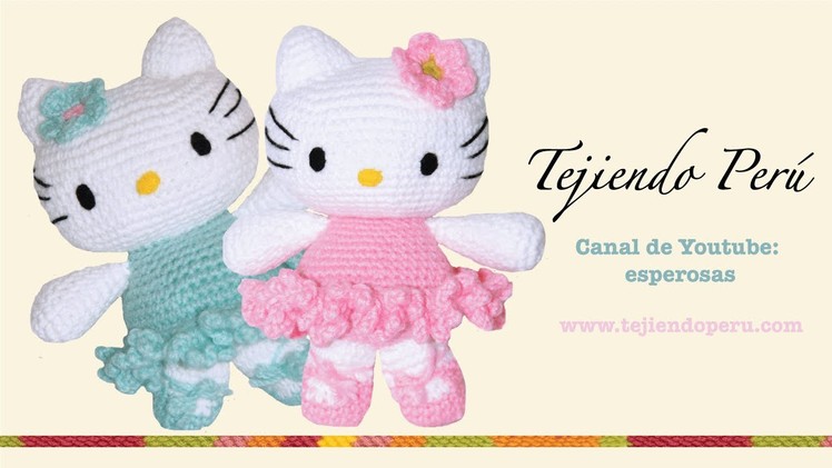 Hello Kitty tejida a crochet (amigurumi)  Parte 7: acabados