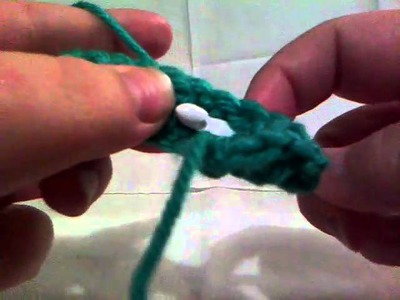 How to back post double crochet